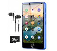 AGXOV 80GB Lettore MP3 con Wi-Fi & Bluetooth, 4,02 pollici touchscreen MP4 Player, Lettore Musicale Android con Spotify, Deezer, Radio FM, Registratore Vocale, E-book Reader, Blu