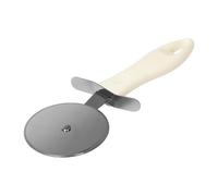 Agyo Rotella Tagliapizza in Acciaio Inox - Lama Rotante 6,4 cm - Manico Ergonomico in Polipropilene - Tagliapizza Professionale per Casa e Pizzeria - 19,5 x 6,4 cm