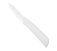 Agyo X02A Coltello in Ceramica Lama 7,5 cm - Manico PVC bianco antiscivolo con fodero protettivo, ultra-leggero per frutta, verdura, erbe e lavori di precisione