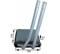 AH 178 000P MAHLE Scambiatore calore, Riscaldamento abitacolo per KIA