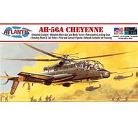 AH-56A Cheyenne Helicopter Plastic Model Kit Atlantis