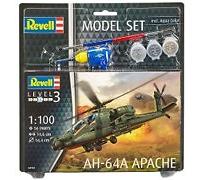 Model Set AH-64A Apache 1:100 REV64985 - revell modellismo