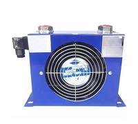AH0607T-CA 40L/min Idraulico Aria di Raffreddamento Ventola Flusso Scambiatore di Calore Del Radiatore Radiatore Olio Piastra di Raffreddamento Spille Scambiatore di Calore Sostituzione(AC110)