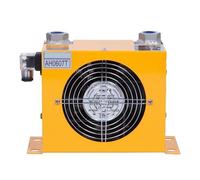 AH0607T-CA Radiatore ad aria idraulico in lega di alluminio, ventola elettrica CC/CA, scambiatore di calore a piastre Ampia area di dissipazione del calore(DC12)