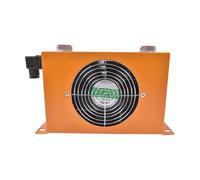 AH0608T-CA Radiatore olio aria idraulico Radiatore olio raffreddato ad aria 60L/min Scambiatore di calore Radiatore Ampia applicazione(12V)