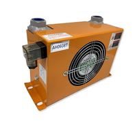 AH0608T-CA Raffreddatore d'aria idraulico 60L/min Radiatore raffreddato ad olio Scambiatore di calore Ventola Ampia area di dissipazione del calore(110V)
