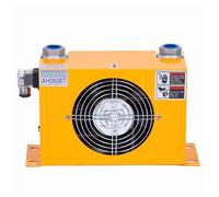 AH0608T Sistema idraulico Radiatore aria-olio con ventola 60L/min Scambiatore di calore Piastra Radiatore olio in alluminio Assorbimento degli urti(DC24)