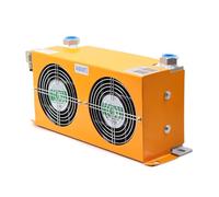 AH0608TL-CA Flusso 60L/min Raffreddamento Olio Scambiatore Di Calore Radiatore Olio Piastra Di Raffreddamento Pin Scambiatore Di Calore Efficiente(DC12V)