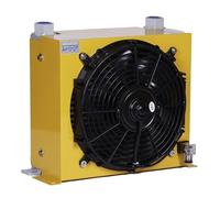 AH1012T-CA Radiatore olio con ventola 100L/min Radiatore olio raffreddato ad aria Scambiatore di calore a piastre a basso rumore Assorbimento degli urti(38W AC380)