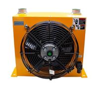 AH1012T-CA Radiatore olio idraulico in alluminio raffreddato ad aria 100L/MIN Piastra-aletta for CC 12V Riduzione rapida della temperatura(12V)