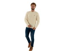 Lacoste - Pull Col Rond Torsadé AH2924 Bianco - Abbigliamento XL Bianco