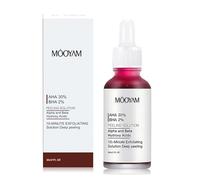 AHA 30% + BHA 2% Peeling Solution, 30 ml, soluzione esfoliante AHA 30% + BHA 2%,acido della frutta, acido salicilico liquido, siero facciale, siero