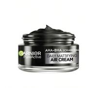 AH BHA Charcoal Daily Mattifying Air Cream 50 ml - Moisturizer, Mattifying, For Oily Skin, Charcoal Black, AHA, Suitable For Morning Skincare Routine