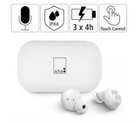 Aha in-Ear Buds True senza Fili Cuffie Bluetooth Microfono + Base Ricarica