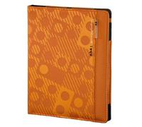 Aha Lenni - Custodia a portafoglio per Google Nexus 7, colore: Arancione