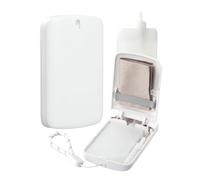 AHABIPERS Pulizia Dello Schermo Portatile, Kit Pulizia Lenti e Schermo con 1 Panno Microfibra, 1 Penna Pulisci Cuffiette Bluetooth, 2X19ml Fluido Di Pulizia per Smartphone e Tutti Gli Occhiali -Bianco