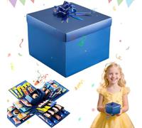 Ahaimy Mystery Box, Surprise Box, Explosion, Regalo per Il Compleanno, Compleanno Della Scatola Di Esplosione, Scatola Regalo, Per Donne, Uomini, Bambini, Giorni Speciali, Ecc