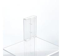 AHANDMAKER 15 custodie trasparenti in plastica per cassette musicali, 10,8 x 7 cm, per la casa, collezione d'arte, studio, protezione per l'organizzazione