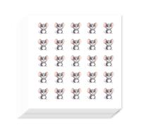 AHANDMAKER 500 adesivi per planner autoadesivi. Carino mouse adesivi di carta per planner, calendario, scrapbook fai da te, decorazione per feste, sacchetto regalo, sigillo per feste a tema,