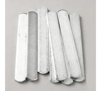 AHANDMAKER 8 piastre per pesi in acciaio antiruggine, inserti in acciaio massiccio per pesi, gilet, pesi da 0,2 kg, per allenamento della forza, corsa, allenamenti cardio, passeggiate, escursionismo