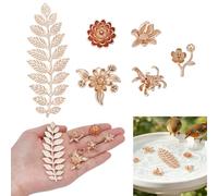AHANDMAKER Mini vaschetta per uccelli in rame, 6 pezzi, disco di purificazione per vaschetta per uccelli, per tutte le stagioni, universale, per vasche per uccelli, ciotole, fontana da giardino