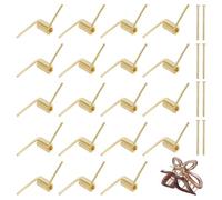 AHANDMAKER Molle di ricambio meccaniche per mollette, piccole molle torsionali, kit assortito per lavori artigianali e progetti di riparazione fai da te, 40 pezzi