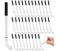 AHANDMAKER Set di cancelleria da 1,0 mm con penna da golf a tema sportivo, penne a sfera da 1,0 mm, souvenir per scuola, ufficio, oggetti di scena per club di golf, eventi aziendali, decorazione per