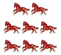 AHANDMAKER Spilla a forma di cavallo al galoppo spilla vintage cavalli gioielli 2026 Capodanno Natale compleanno pin per uomini donne gioielli regali costume decorazione, Metallo