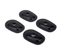 Aharon Set 4 Supporti Indicatori Moto - Adattatore LED M8/M10 - Piastra di Montaggio ABS - Accessorio Universale per Frecce - Compatibile con Vecchi Modelli Yamaha