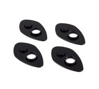 Aharon Supporto per indicatori di direzione a LED per moto | Compatibile con Honda | Supporta 2 indicatori (2 adattatori per pezzo) | Filettatura M8/M10 | Piastre di montaggio in alluminio CNC