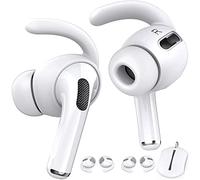 AHASTYLE 3 Paia AirPods Pro Ear Hooks Antiscivolo Ear Cover Accessori [Custodia aggiuntiva] Compatibile con Apple AirPods Pro (AirPods Pro 1, Bianca)