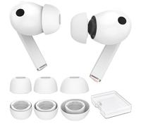 AhaStyle Auricolari per Samsung Galaxy Buds4 Pro (2026) e Galaxy Buds3 Pro (2024), con foro per la riduzione del rumore e rete antipolvere, 3 paia di gommini di ricambio in silicone per il suono
