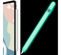 AhaStyle Cover per Apple Pencil (USB-C) 2023 Ultra Sottile - Custodia Antiscivolo per Pencil USB C (Bagliore Blu)