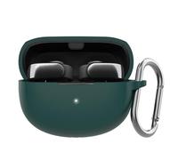 AHASTYLE Custodia Bose Ultra Open Ear Earbuds Case Cover, Custodie Protettiva in Silicone [LED Anteriore Visibile][Supporto Ricarica Wireless] Compatìbile con Bose Ultra Open Ear Earbuds (Pino Verde)