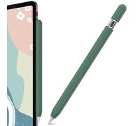 AhaStyle Custodia in silicone per Apple Pencil (USB-C) 2023, custodia protettiva ultra sottile per Apple Pencil con impugnatura antiscivolo, compatibile con Apple Pencil USB C (verde alpino)