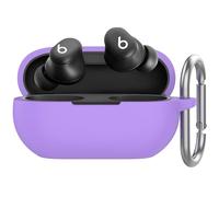 AhaStyle Custodia in Silicone per Beats Solo Buds (2024) [Moschettone in Metallo Aggiunto] Custodia Antiurto Completa di pelle Protettiva Compatibile con gli Auricolari Wireless Beats Solo Buds 2024