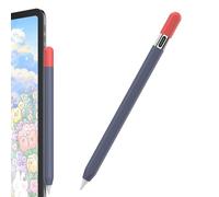 AhaStyle Duotone - Custodia per Apple Pencil (USB-C) 2023, in silicone, ultra sottile, proteica, con impugnatura antiscivolo, compatibile con Apple Pencil USB C (blu notte + rosso)