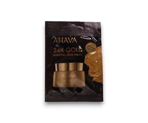 Ahava Maschera fango monouso oro minerale 24K 6 ml - Maschera viso