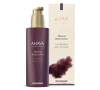 AHAVA Vivid Burgundy latte idratante corpo con minerali del Mar Morto 250 ml
