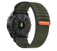 ahayo Cinturino in nylon per Garmin Fenix 8 51mm / epix Pro 51mm / Fenix 7X / Fenix 6X / Fenix 5X, cinturino sportivo monopezzo per Tactix 7 Pro/Instinct 2X, QuickFit 26mm, Nylon, Nessuna pietra