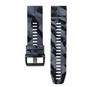 ahayo Cinturino in silicone mimetico per orologio Garmin Forerunner 955 / Instinct 2 Solar/EPIX 2, modello mimetico morbido, impermeabile, per Garmin Fenix 7 / Fenix 6 / Fenix 5