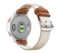 ahayo Cinturino per orologio da polso in nylon e pelle PU a sgancio rapido da 18 mm per Garmin Venu 3S/Vivoactive 4S/Venu 4 41 mm/Forerunner 265s/255s, cinturino morbido con fibbia in acciaio inox