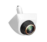 AHD Telecamera Retromarcia Auto Immagine Retromarcia 1080P Obiettivo Fisheye Visione Notturna Grandangolare Ad Alta Definizione 170°(White-CVBS-AHD1080P)