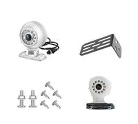 AHD1080P Telecamera con staffa di supporto HD a forma rotonda IR Night per visione posteriore per auto per veicoli per camion autobus furgoni