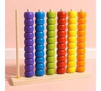 AHDFY Colour Stack Challenge - Gioco di Puzzle Rapido con Anelli da Impilare | Gioco di Associazione e Abbinamento Colori per Bambini e Adulti | per Logica, Concentrazione,B