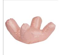 AHDFY Cuscino Antirughe per Il Viso, Cuscino per Il Viso Impeccabile, Riduce la Pressione Facciale, Favorisce Un Sonno Profondo E Sostiene la Colonna Cervicale,Coral Pink