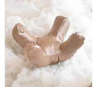 AHDFY Cuscino Antirughe per Il Viso, Cuscino per Il Viso Impeccabile, Riduce la Pressione Facciale, Favorisce Un Sonno Profondo E Sostiene la Colonna Cervicale,d'oro