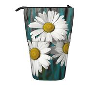 Ahdyr Astuccio per matite con fiori piangenti, simpatico astuccio per penne, astuccio per cancelleria telescopico, borsa per cosmetici per ufficio da donna
