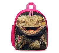 Ahdyr Cool Bearded Dragon Lizards Zaino unisex Borsa a tracolla leggera per laptop Zaino causale Borse da esterno