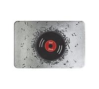 Ahdyr Note Zerbino Morbido Antiscivolo Tappetino per Interni Assorbente EasyHome Tappetino Antimacchia Tappetino per Interni 23,6x15,8 Pollici per Ingresso di Casa Patio Sotto Lavandino